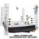 thumbnail image 2 of Figura de acción de lucha libre Playset Highwire War Figures Toy, 2 of 3