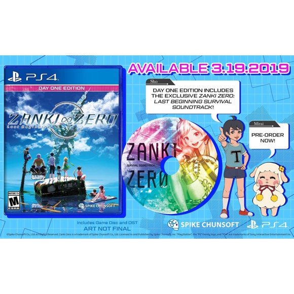 Videojuego Spike Chunsoft Zanki Zero PS4
