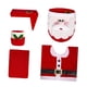 thumbnail image 3 of 5 Piezas De Fundas De Asiento De Inodoro Navideñas, Cubierta De Tanque Decorativa Navideña De Papá Noel, 3 of 3