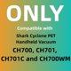 thumbnail image 2 of Filtros JORAIR CH701, 6 unidades, para Shark CH700, CH701C y CH700WM, 2 of 3