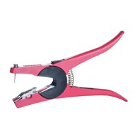 Ioensy - Etiquetas De Oreja Alicates Etiquetas De Oreja Herramienta De Instalación Para Ganado Granja Animal Conejo Rojo