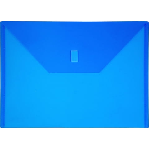 Sobre De Polietileno Lion Design-R-Line Azul Transparente, Paquete De 6