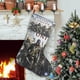 thumbnail image 1 of ASSASSIN’S CREED Tema: Calcetines de Navidad, fino lino blanco para colgar en escaleras y chimenea, decoración navideña para el hogar, regalo de Navidad. 54cm × 38cm, 1 of 5