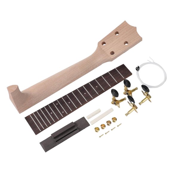 DIY Ukulele Kit Creative Unfinished Ukulele Parts For Beginners Friends Kids