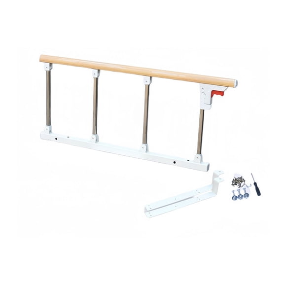 Baranda Lateral Para Cama Cuidado Adulto Mayor o Niños 94cm Madera