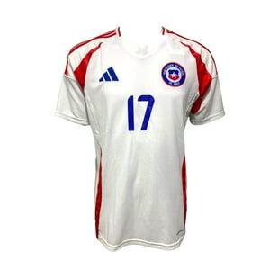 Camiseta Chile 2024 2025 Visita N17 Pavez Utilería Adidas