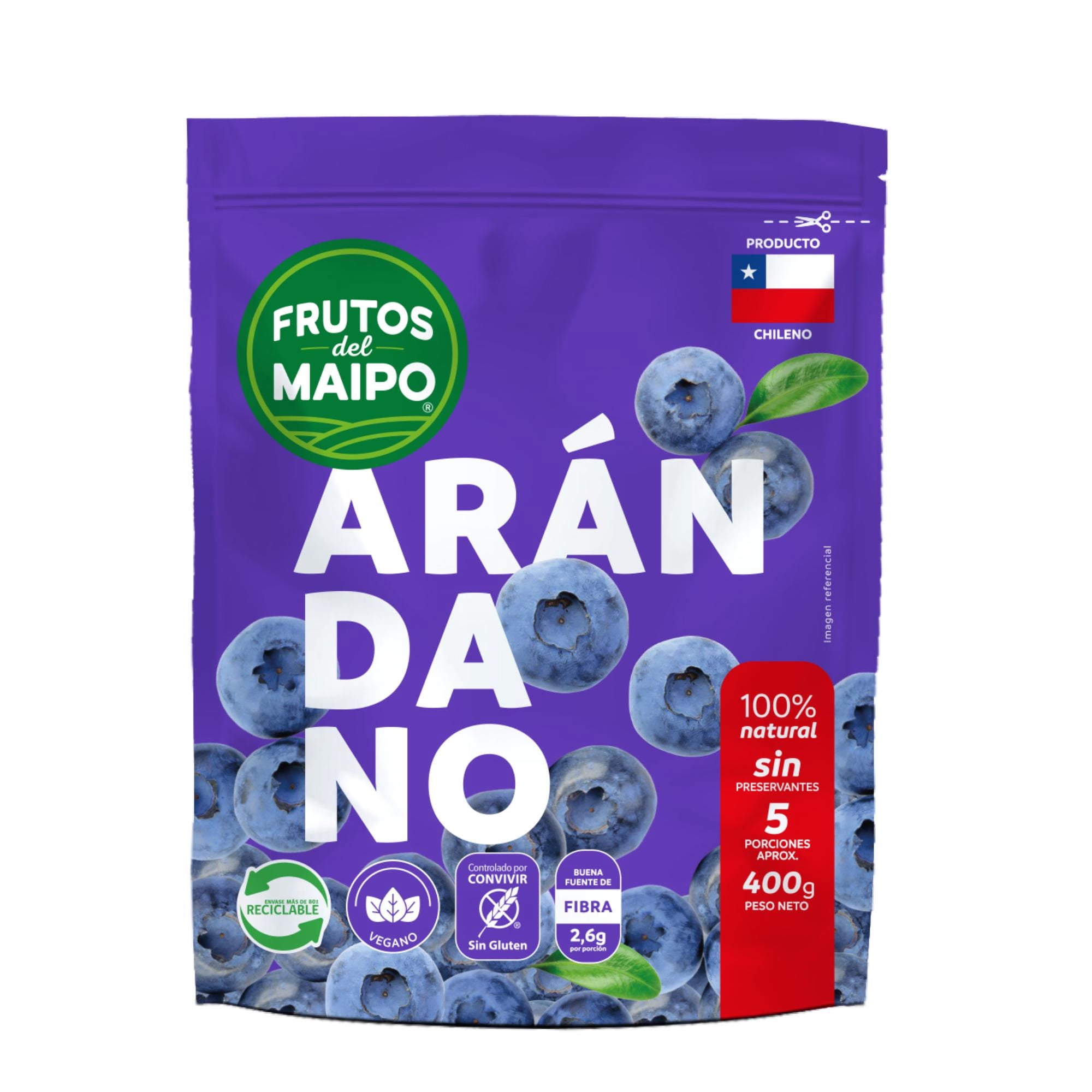 Arándanos Congelados 400 g Frutos Del Maipo
