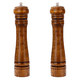 thumbnail image 1 of Juego de 2 molinillos de sal y pimienta de madera con núcleo de cerámica., 1 of 5