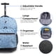 thumbnail image 2 of Mochila enrollable J World New York Sunrise Kids Panda de 18 pulgadas, 2 of 4