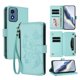 thumbnail image 1 of Funda Cartera Mariposa para [Motorola Moto G Play 2024 4G] con Soporte y Cremallera Verde menta, 1 of 6
