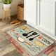 thumbnail image 5 of 1pc, Soft Kitchen Rug, Cushioned Anti-Fatigue Kitchen Rug, Waterproof Non-Slip Kitchen Rugs Set, Runner Rug, Bedside Rug, Super Absorbent Machine Washable Carpet For Farmhouse Kitchen Home Office Sink, 5 of 5