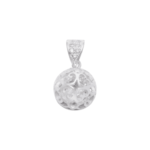 Fershop - Colgante De Plata Llamador De Ángeles Con Circones