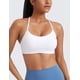 thumbnail image 2 of Sujetador deportivo CRZ YOGA Butterluxe para mujer, acolchado en forma de Y, blanco, 2 of 7