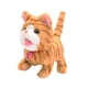 thumbnail image 4 of Gato de Peluche Eléctrico Que Maúlla, Gato Electrónico Que Mueve La Cola, Animal de Peluche Tierno, Juguete para Mascotas para Niños, Gato de Juguete amarillo, 4 of 5