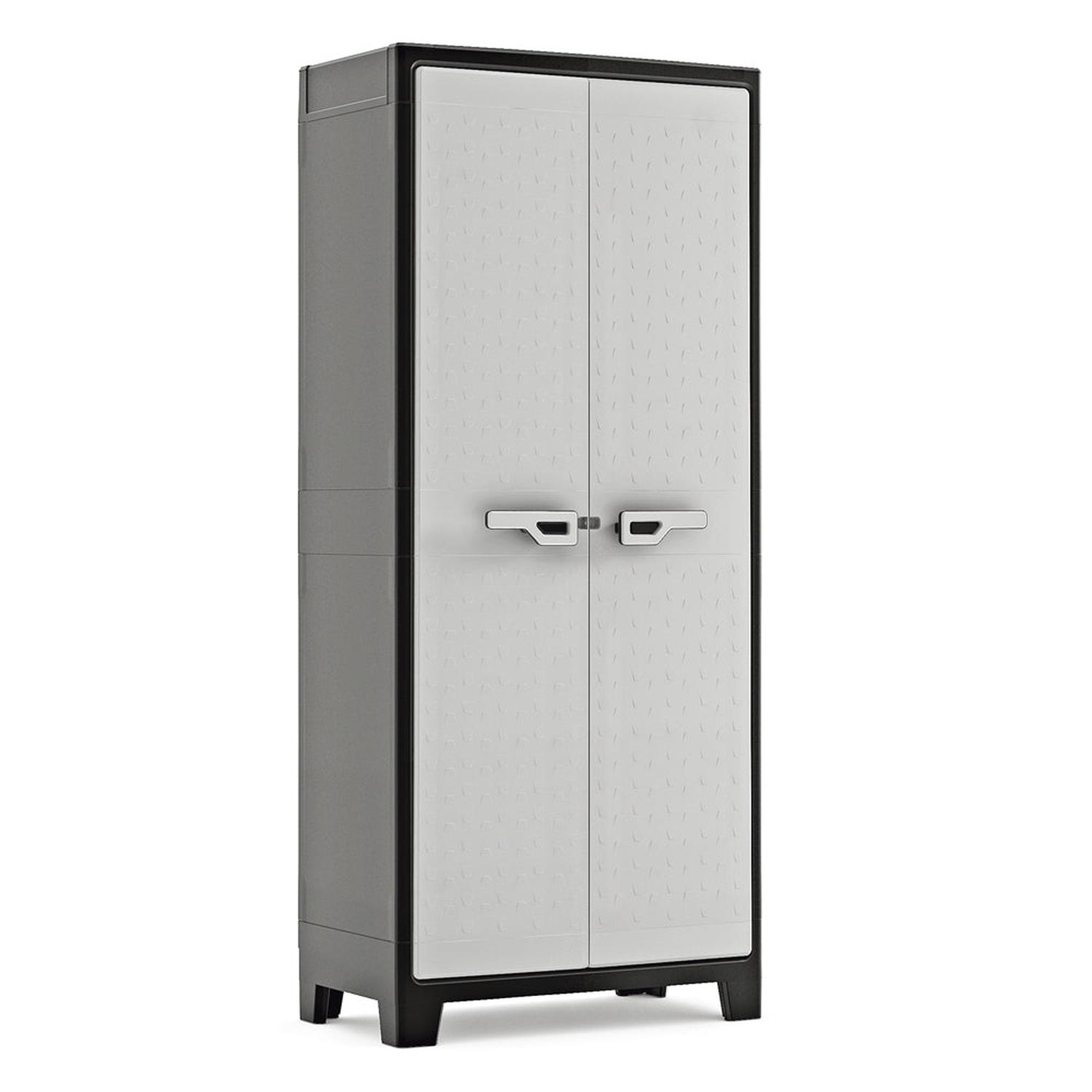 Gabinete Plástico Multiespacio Titan Keter Gris