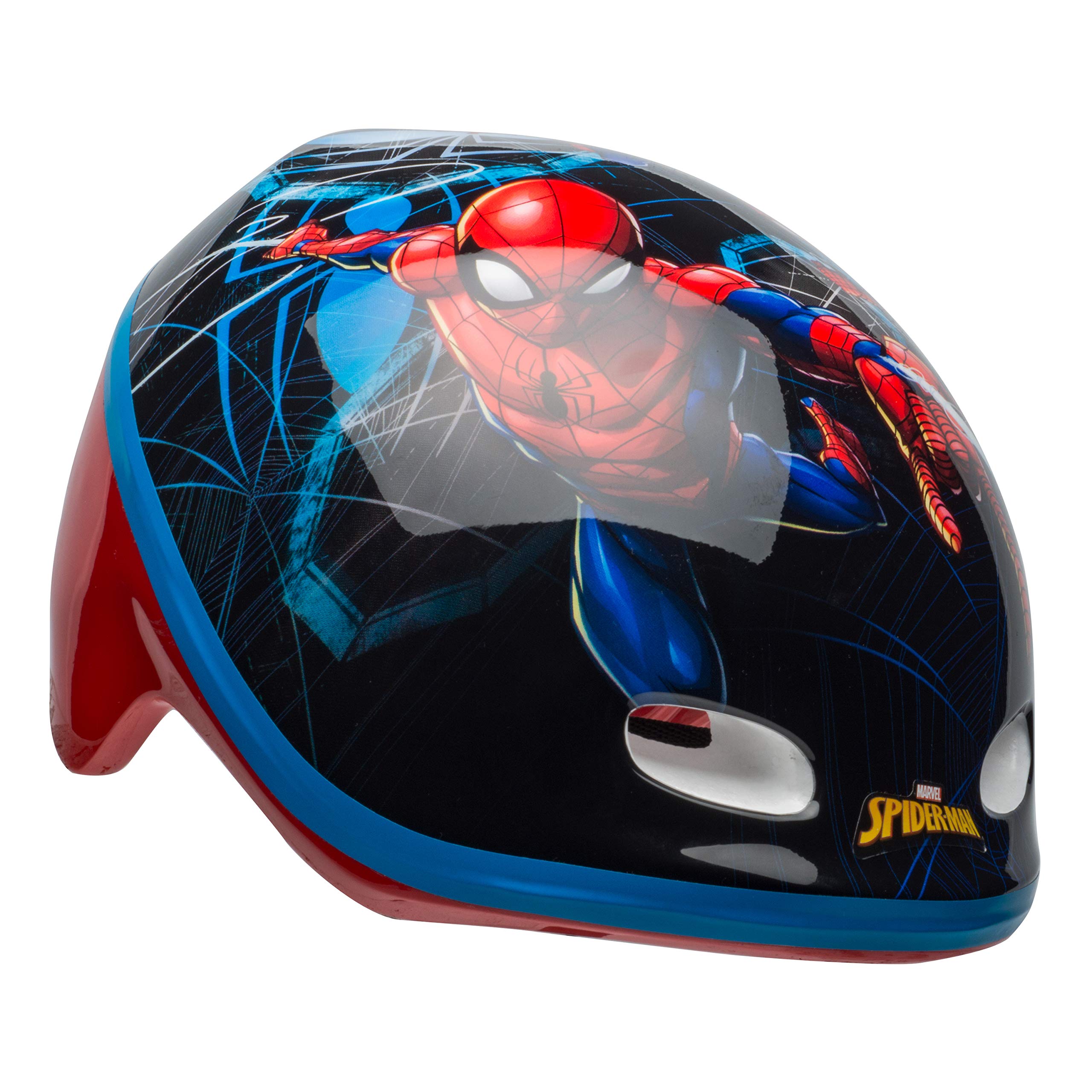 Casco De Bicicleta Bell Spider-Man Shooting And Swinging De 3 A 5 Años