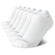 thumbnail image 1 of Calcetines Calvin Klein Athletic Cushion No Show para mujer de 4 a 10 años, color blanco, 1 of 7