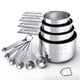 thumbnail image 1 of Juego De Tazas Y Cucharas Medidoras De Acero Inoxidable (10 Piezas), 1 of 6