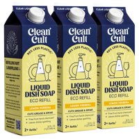 Recambios De Jabón Líquido Para Platos Cleancult 960 Ml (Paquete De 3)
