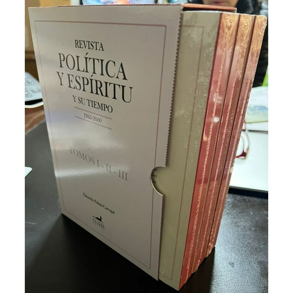 Libro Revista Politica Y Espiritu Y Su Tiempo ( 3 Tomos)