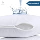 thumbnail image 3 of Set De 2 Fundas Para Almohadas Impermeables 50 X 70 Cm Antimanchas Blanco, 3 of 10