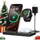 thumbnail image 1 of Cargador Inalámbrico RYND W336 3 en 1 iPhone Watch AirPods, 1 of 3