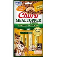 Inaba - Snack Para Perros Churu Meal Topper 14G X 4 Tubos (56G)