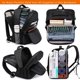 thumbnail image 3 of Mochila para laptop LIWAG de 18,4 pulgadas, 55 L, hasta 19 pulgadas, 3 of 3