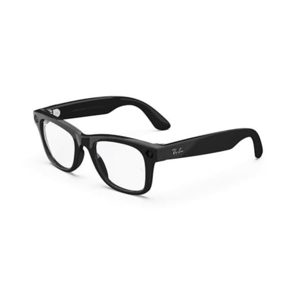 Gafas Inteligentes Ray ban Wayfarer Negro Brillante transparente