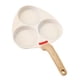 thumbnail image 5 of Sartén Para Huevos, Freidora De Aceite, Olla Para Cocinar, Olla Para Carne, Suministros De Cocina, Sartén Antiadherente, 3 Agujeros, Color Beige, 5 of 5