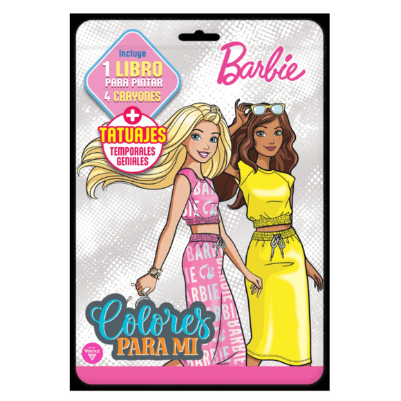VERTICE BOLSA COLORES PARA MI - TATUAJES BARBIE
