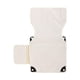 thumbnail image 4 of Silla Plegable De Repuesto De Tela Para Senderismo, Mochilero, Patio, Camping, Bolsillo Lateral, Color Blanco, 36 X 36 Cm, 4 of 5
