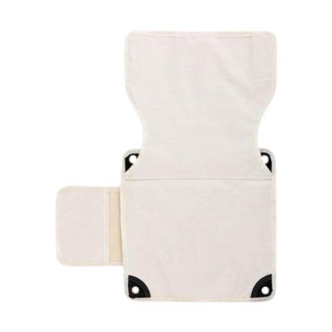 Magideal - Funda De Repuesto Para Sillas Plegables Con Bolsillo Lateral, Funda De Tela De Repuesto Para Sillas Y Taburetes Portátiles Para Jardín, Mochileros, Ba Blanco 33X33Cm