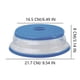 thumbnail image 2 of Cubierta Plegable para Microondas JYYHSF 21.5 cm Libre de BPA, 2 of 7