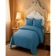 thumbnail image 3 of Cubrecama Quilt De Verano King Con Pompon Color Azul, 3 of 4