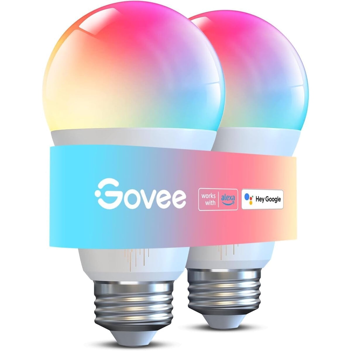 Ampolletas Led Inteligentes Govee 1200lm Rgbww E26 Wifi 2un
