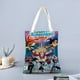 thumbnail image 2 of Super Hero Girls Bolso de tela con estampado de lienzo para mujer, bolsa de compras reutilizable y estética, con cremallera interior, regalo para mujer, 35 × 40 cm., 2 of 6