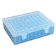 thumbnail image 4 of Caja de almacenamiento de joyería transparente, estuche de almacenamiento de joyería, 30 compartimentos, práctico con tapa, contenedor de cuentas para Azul, 4 of 5