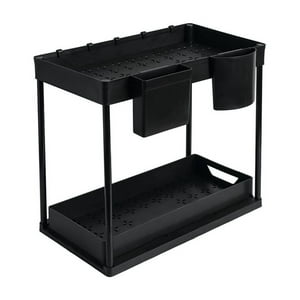 Pro Outdoor - Organizador 2 Niveles Fregadero Negro