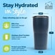 thumbnail image 4 of Vaso Silver Buffalo de doble pared, acero inoxidable 18/8, 590 ml, 4 of 9
