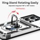 thumbnail image 3 of Funda Resistente Anillo Soporte Xiaomi 14T Privacidad Cámara Montaje Magnético Plata, 3 of 6