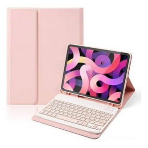 Mar Cases - Funda Con Teclado Rosado Para Ipad 10Ma Gen 10.9 En Español