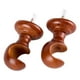 thumbnail image 1 of Pack 2 Unidades Soporte Techo De Madera Chocolate 35 Mm, 1 of 2