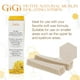 thumbnail image 2 of Bandas depilatorias GiGi Petite Natural Muslin 100 bandas, 2 of 3