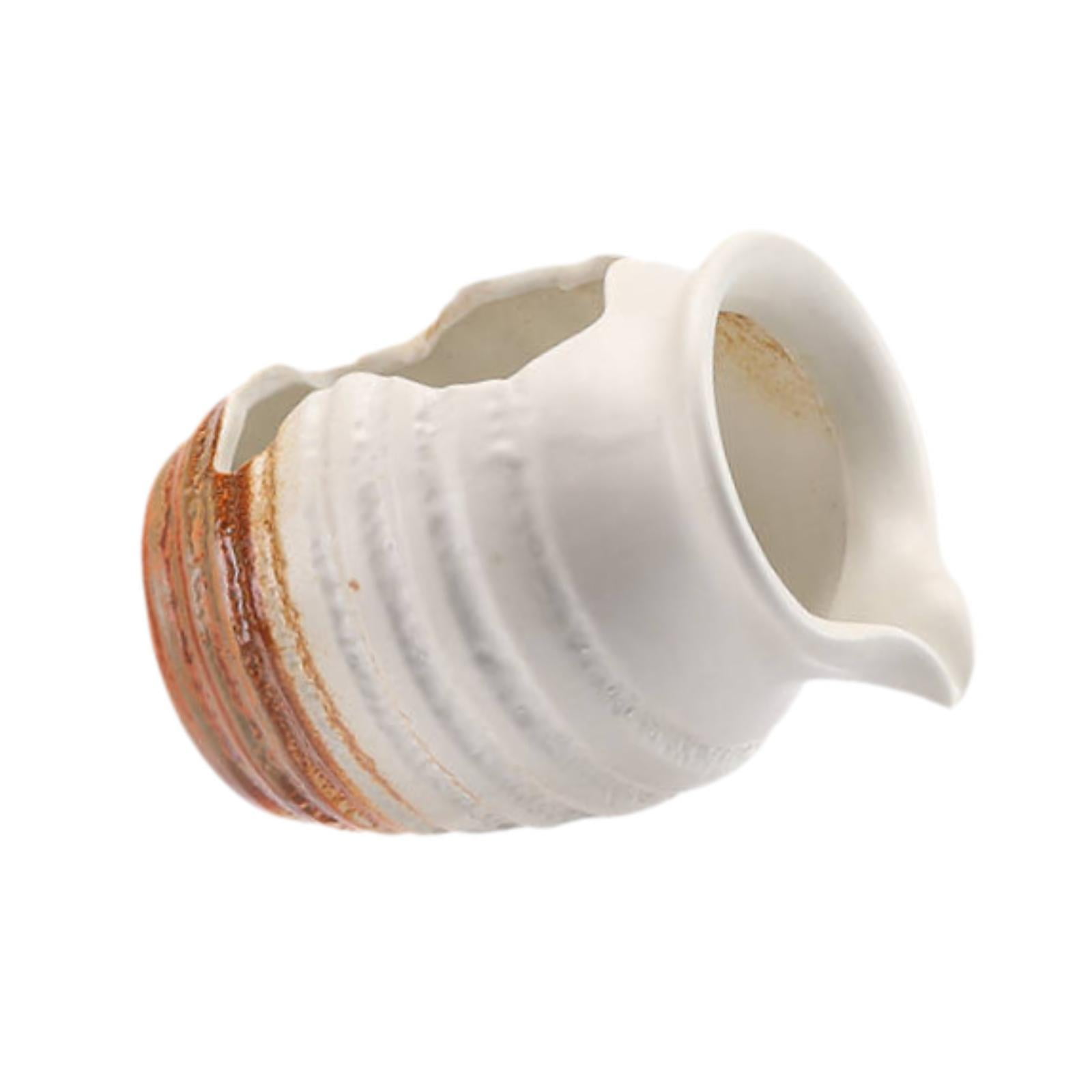 Magideal - Frasco De Fuentes Cueva Decorativa Jarra De Cerámica Cascada De Escritorio Frasco De Agua Para Jardín Interior Y Al Aire Libre Decoración De La Sala Blanco