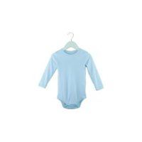 Pumucki - Body De Algodón Celeste Talla 24-36M