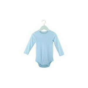Pumucki - Body De Algodón Celeste Talla 24-36M