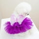 thumbnail image 5 of Vestido para perros ANIAC Butterfly Tutú morado para perros pequeños, 5 of 5