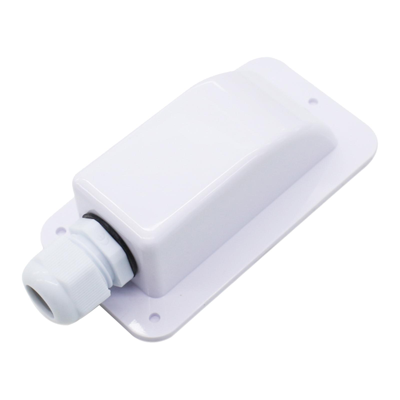 Ioensy - Caja De Prensaestopas De Entrada De Cable Doble/Simple Para Rv Campervans Boat