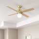 thumbnail image 4 of Ventilador de techo Hunter 132 cm LED latón moderno, 4 of 9